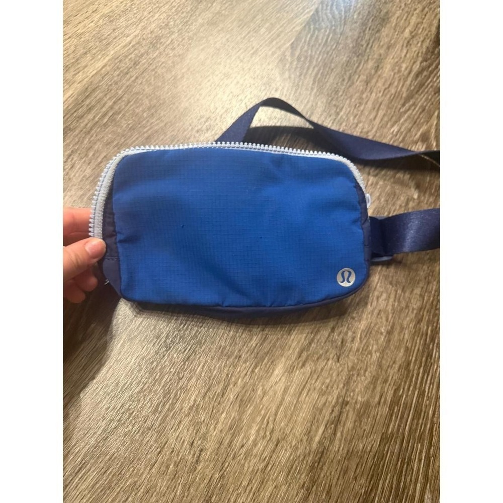 Lululemon Everywhere Belt Bag 1L Blue Ripstop Waist Pack Crossbody Bag